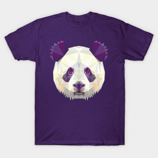 Fractal Panda Bear T-Shirt